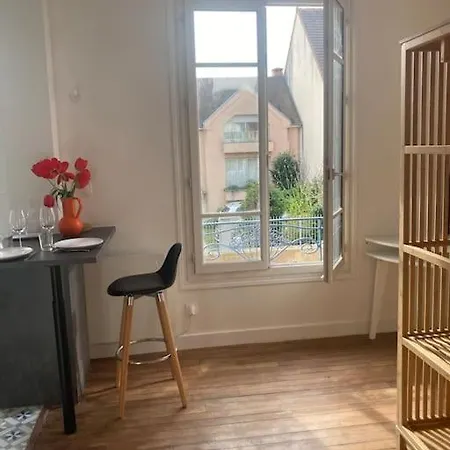 Apartment Chez Guillaume Joli Studio, Rer Proche Chateau Et Direct Paris, Petite Cour Ensoleillee Versailles
