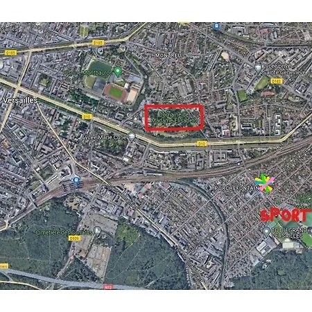 Chez Guillaume Joli Studio, Rer Proche Château Et Direct Paris, Petite Cour Ensoleillée Apartamento *